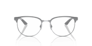 Clear Lenses, Polished Grey On Silver Frame