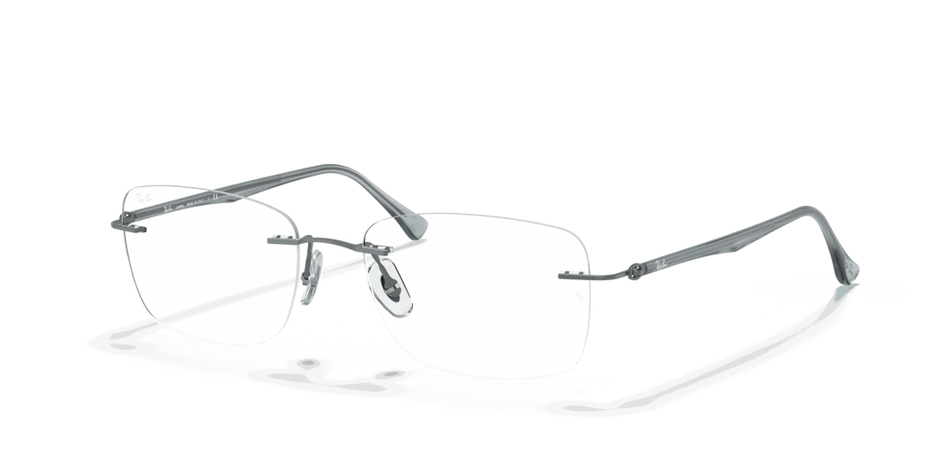 [Clear Lenses, Matte Gunmetal Frame]