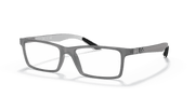 Clear Lenses, Matte Grey Frame