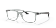 Clear Lenses, Matte Grey Frame