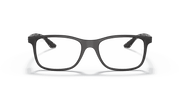 Clear Lenses, Matte Black Frame