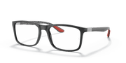 Clear Lenses, Polished Black Frame