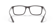 Clear Lenses, Polished Transparent Grey Frame