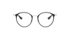 [Clear Lenses, Polished Black On Silver Frame]