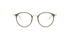 [Clear Lenses, Matte Brown Frame]