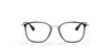 [Clear Lenses, Polished Silver On Black Frame]