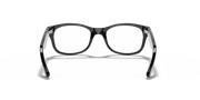 Clear Lenses, Polished Black Frame