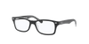 [Clear Lenses, Polished Black On Transparent Frame]