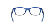 Clear Lenses, Polished Blue On Grey Frame