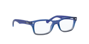 Clear Lenses, Polished Blue On Grey Frame