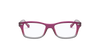 [Clear Lenses, Polished Fuxia On Grey Frame]