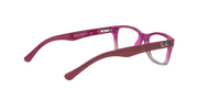 Clear Lenses, Polished Fuxia On Grey Frame