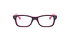 [Clear Lenses, Polished Violet Frame]