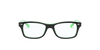 [Clear Lenses, Polished Black On Green Frame]