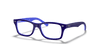 [Clear Lenses, Polished Blue Frame]