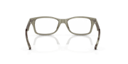 Clear Lenses, Polished Transparent Green Frame