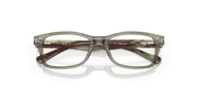 Clear Lenses, Polished Transparent Green Frame