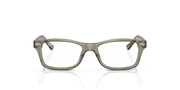 Clear Lenses, Polished Transparent Green Frame