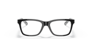 Clear Lenses, Polished Black On Transparent Frame