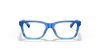 [Clear Lenses, Polished Blue Gradient Frame]