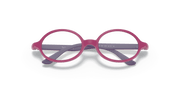 Clear Lenses, Polished Fuchsia Frame