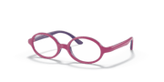 Clear Lenses, Polished Fuchsia Frame