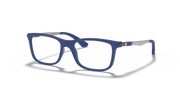 Clear Lenses, Matte Blue Frame