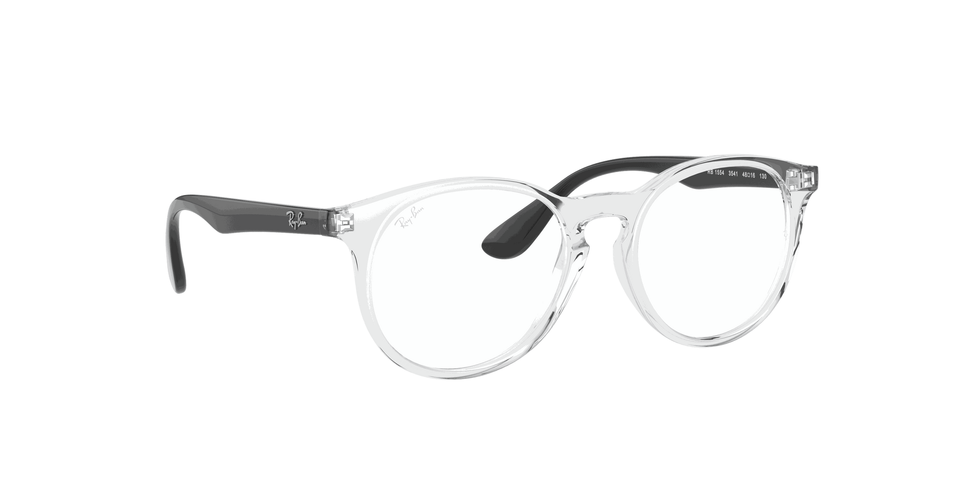 [Clear Lenses, Polished Transparent Frame]