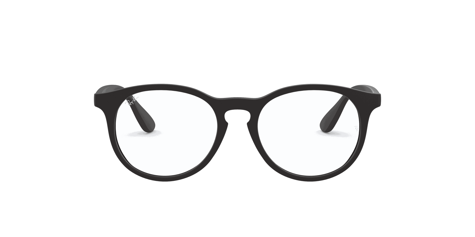 [Clear Lenses, Matte Rubber Black Frame]