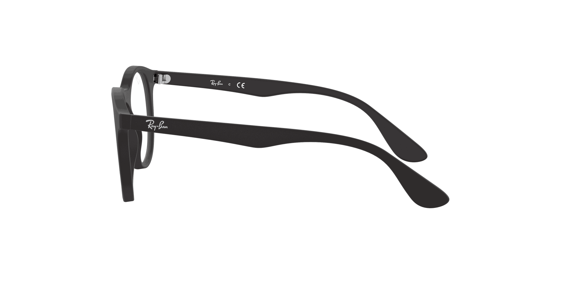 [Clear Lenses, Matte Rubber Black Frame]