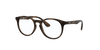 [Clear Lenses, Matte Havana Frame]