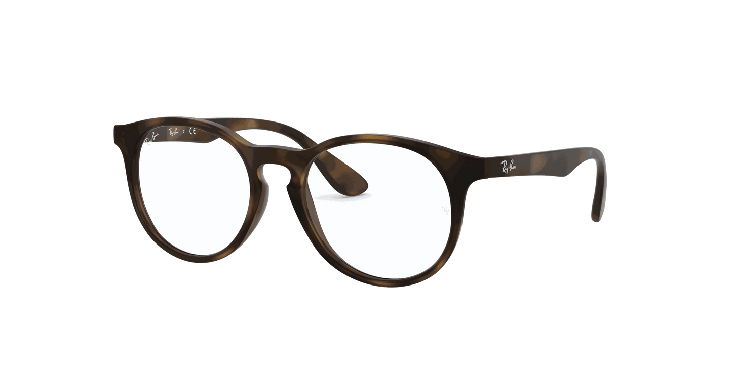 [Clear Lenses, Matte Havana Frame]