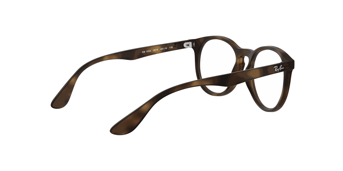 [Clear Lenses, Matte Havana Frame]