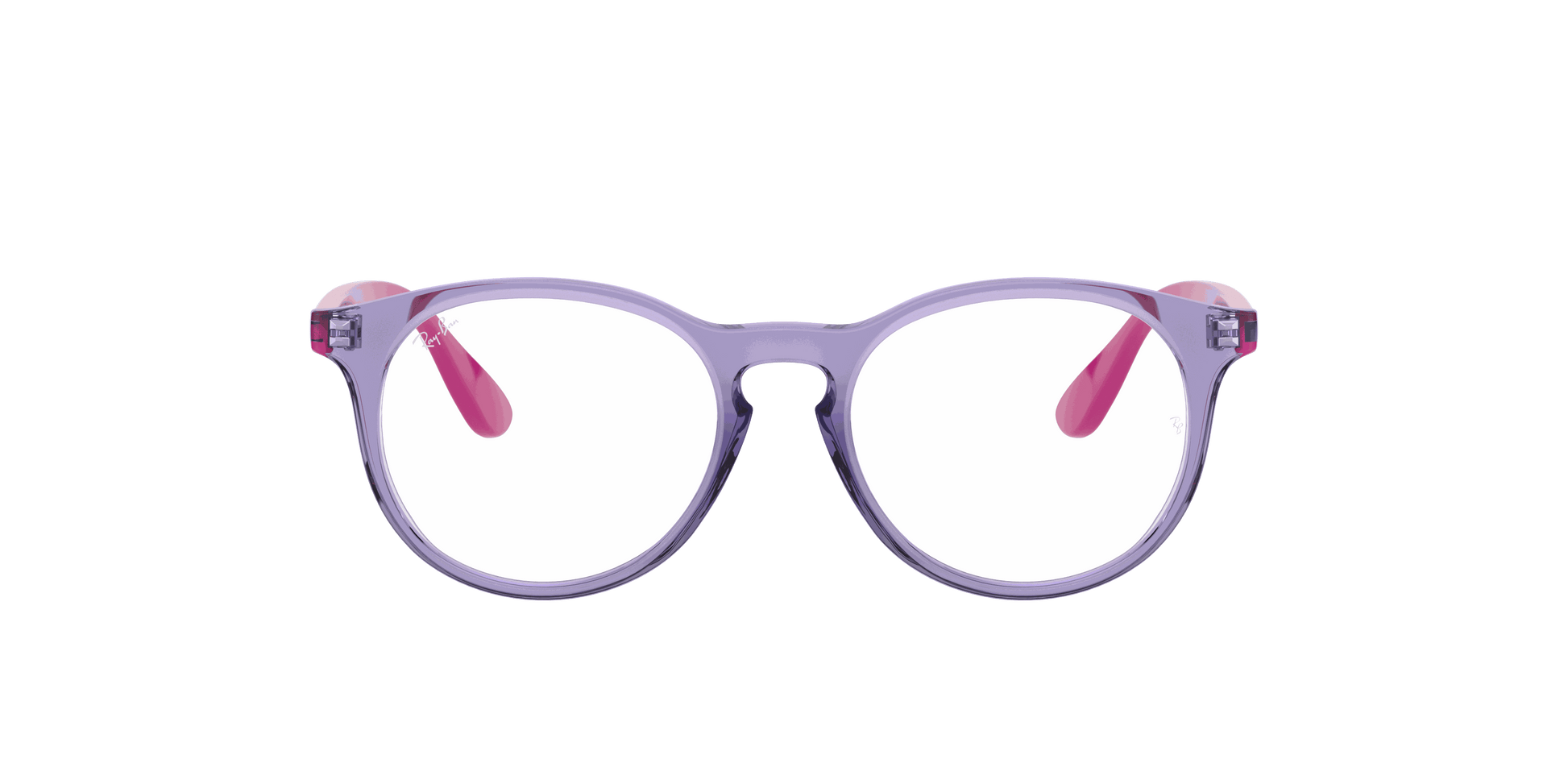 [Clear Lenses, Polished Transparent Violet Frame]