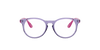 [Clear Lenses, Polished Transparent Violet Frame]