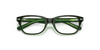 [Clear Lenses, Polished Brown On Green Fluo Frame]