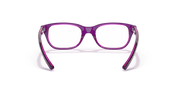 Clear Lenses, Polished Violet On Fuxia Fluo Frame