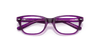 [Clear Lenses, Polished Violet On Fuxia Fluo Frame]