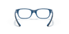 [Clear Lenses, Polished Blue Frame]