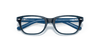 [Clear Lenses, Polished Blue Frame]