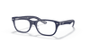 [Clear Lenses, Polished Blue On Transparent Frame]