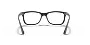 Clear Lenses, Polished Black Frame