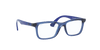 [Clear Lenses, Polished Transparent Blue Frame]