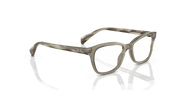 Clear Lenses, Polished Transparent Green Frame