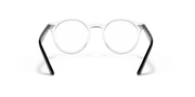 Clear Lenses, Polished Transparent Frame