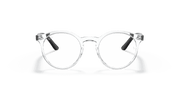 Clear Lenses, Polished Transparent Frame