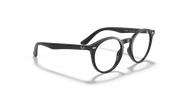 Clear Lenses, Polished Black Frame