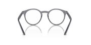 Demo Lens Lenses, Polished Opal Blue Frame