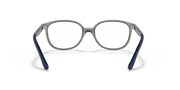 Clear Lenses, Polished Transparent Grey Frame