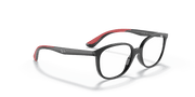 Clear Lenses, Polished Black Frame